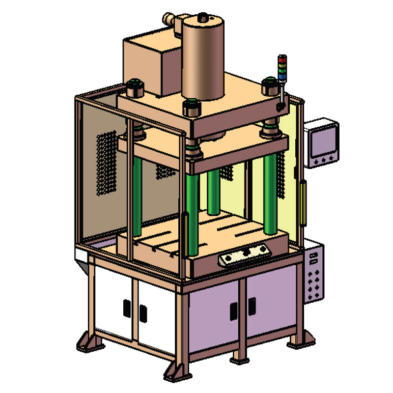 120吨四柱伺服油压机
